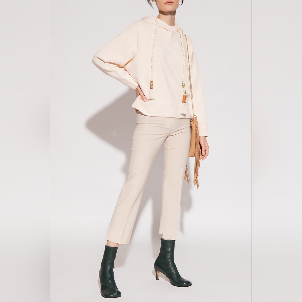 Forte Forte Italy embroidered boho hoodie size XS